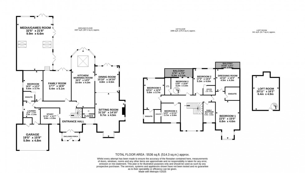 Floorplan for Bow Green Road, Bowdon, WA14