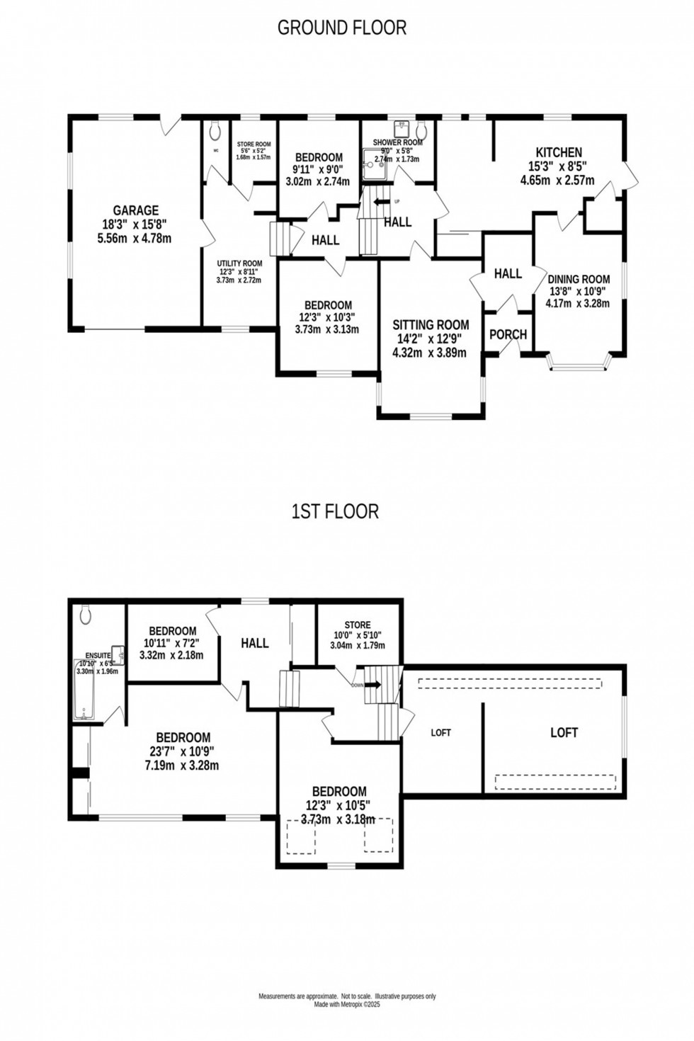 Floorplan for Combs Road, Chapel-En-Le-Frith, SK23