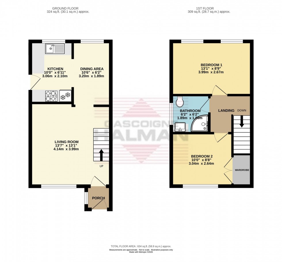 Floorplan for Holly Bank, Hollingworth, SK14
