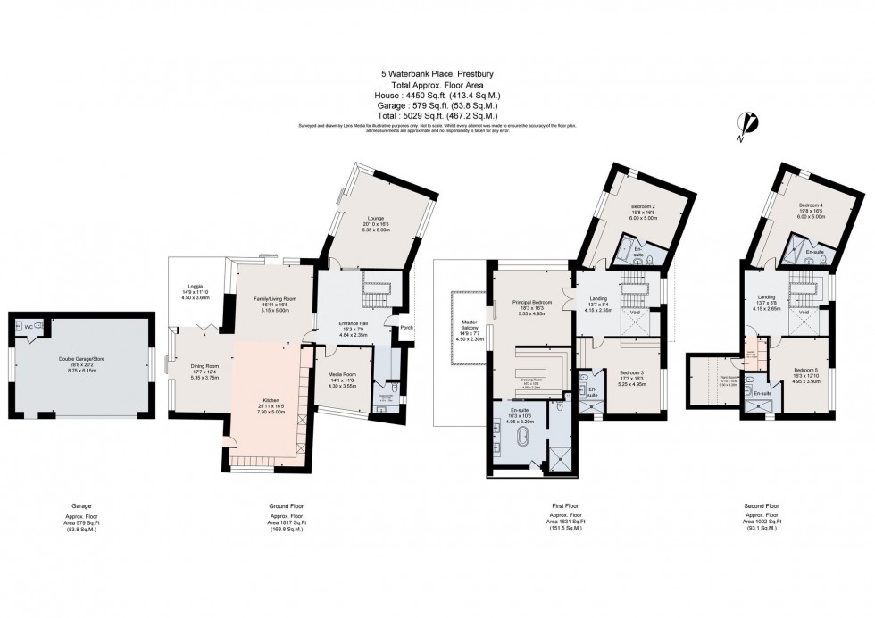 Floorplan for Waterbank Place, Prestbury, SK10