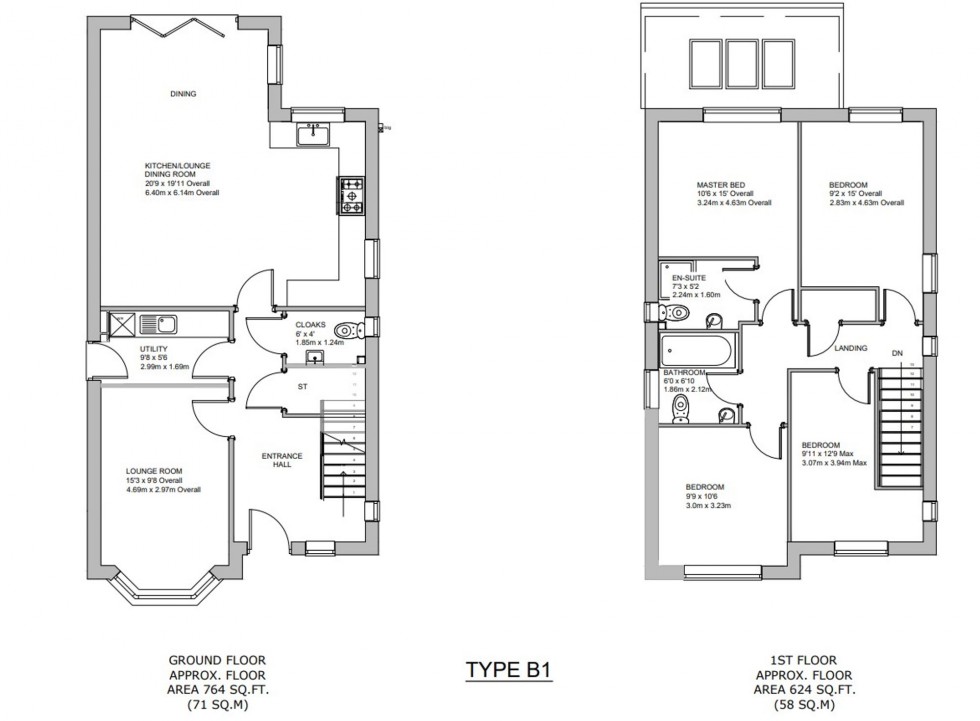 Floorplan for Sandford Road, Tarporley, CW6