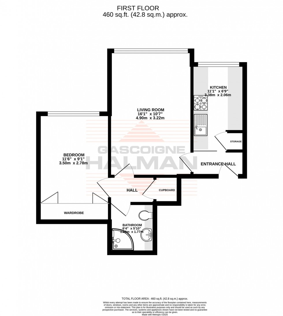 Floorplan for The Avenue, Moss Manor, M33