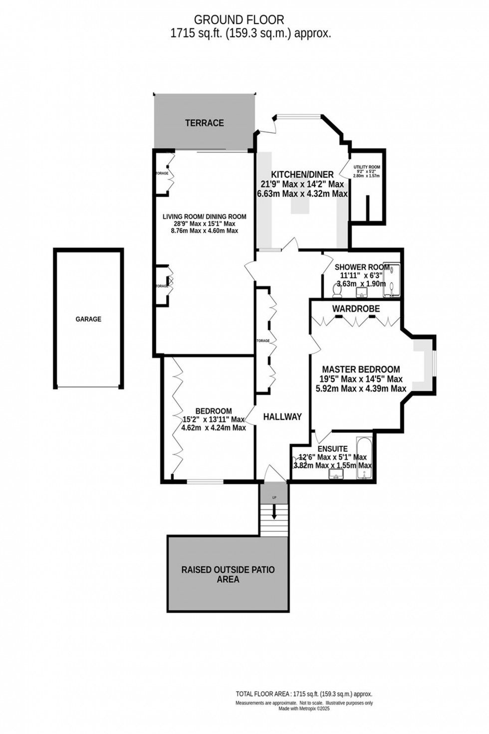 Floorplan for Grey Road, Northland Grey Road, WA14