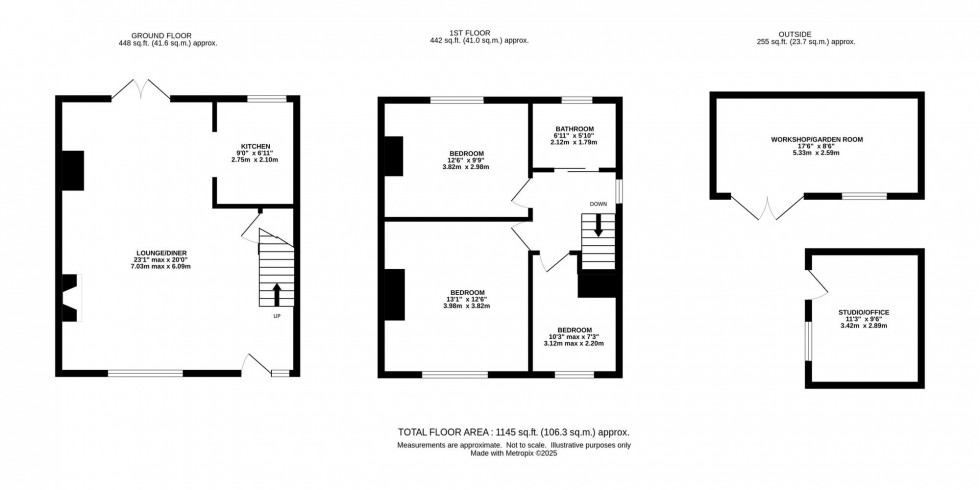 Floorplan for East Avenue, Stockton Heath, WA4