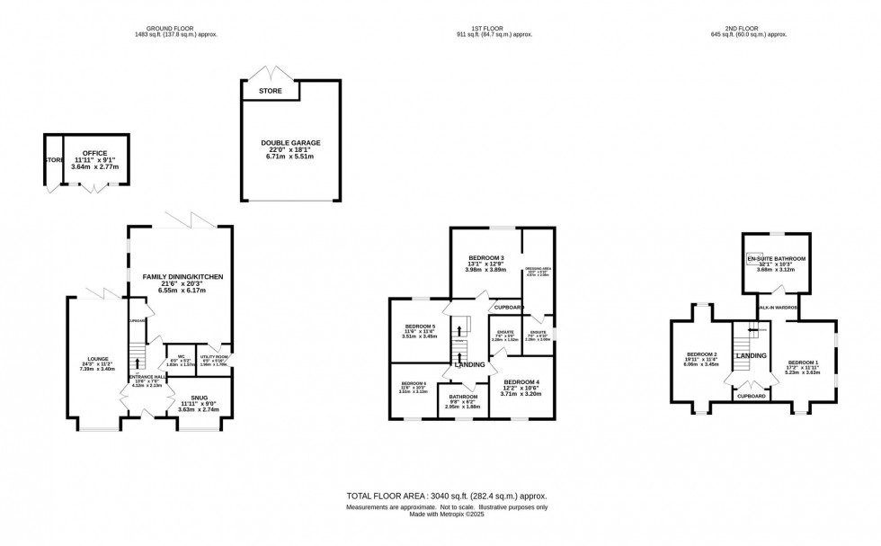 Floorplan for Pitfield Way, Nether Alderley, SK10