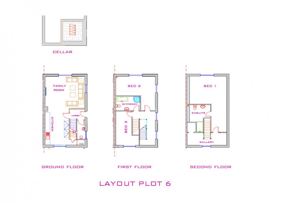 Floorplan for Hollow Lane, Kingsley, WA6