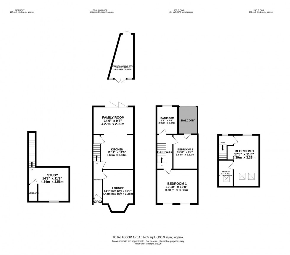 Floorplan for Moss Lane, Alderley Edge, SK9