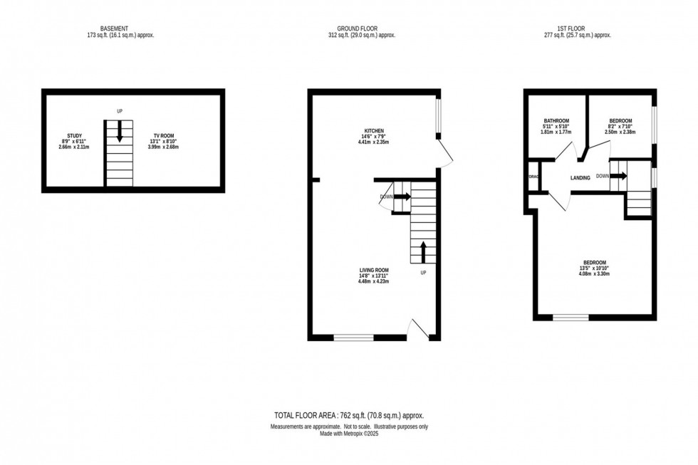 Floorplan for Palmerston Street, Bollington, SK10