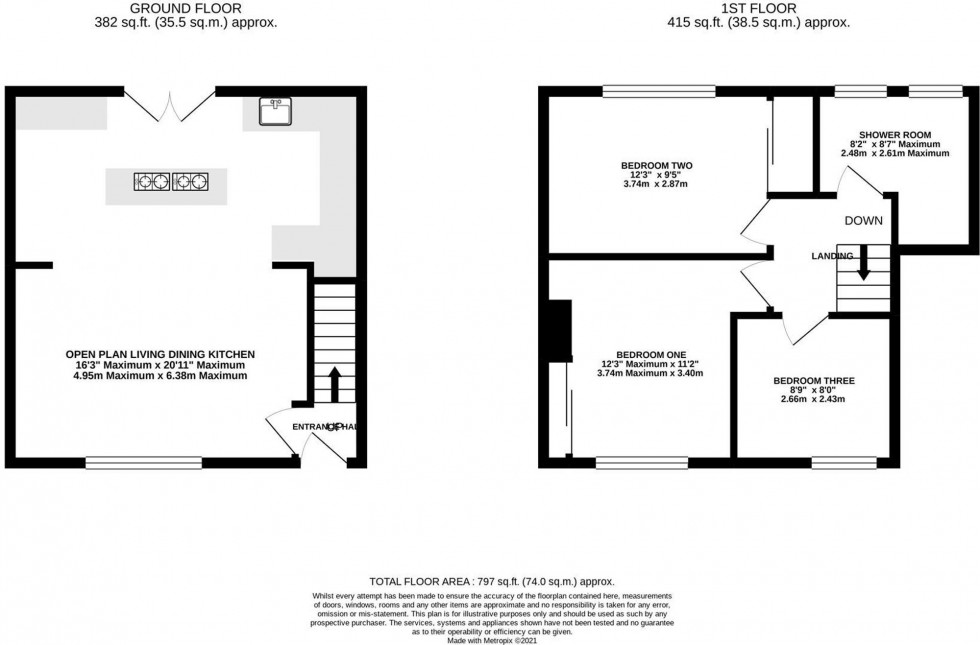 Floorplan for Mere Crescent, Oakmere, CW8