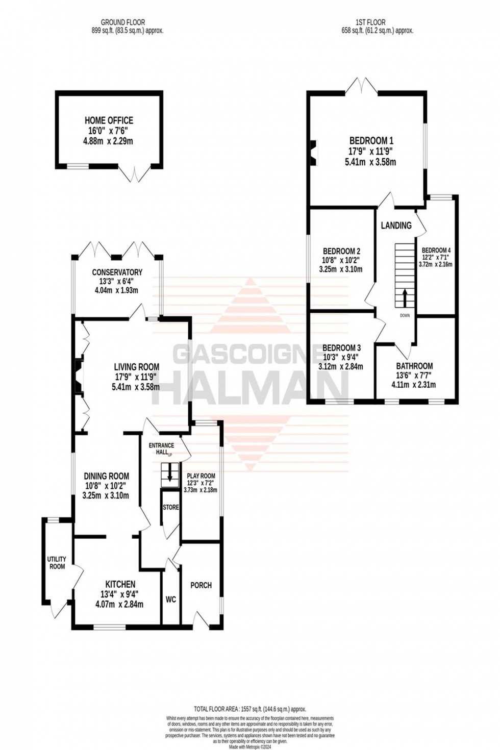 Floorplan for Broad Road, Sale, M33