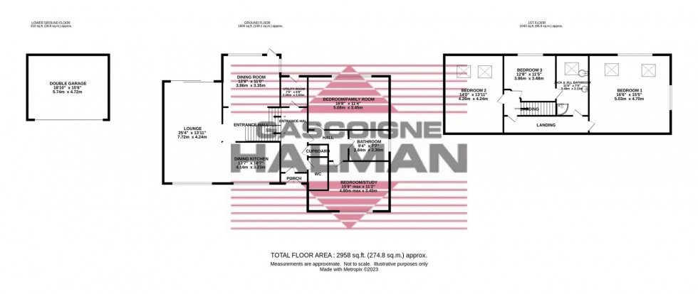 Floorplan for Moor End Road, Mellor, SK6