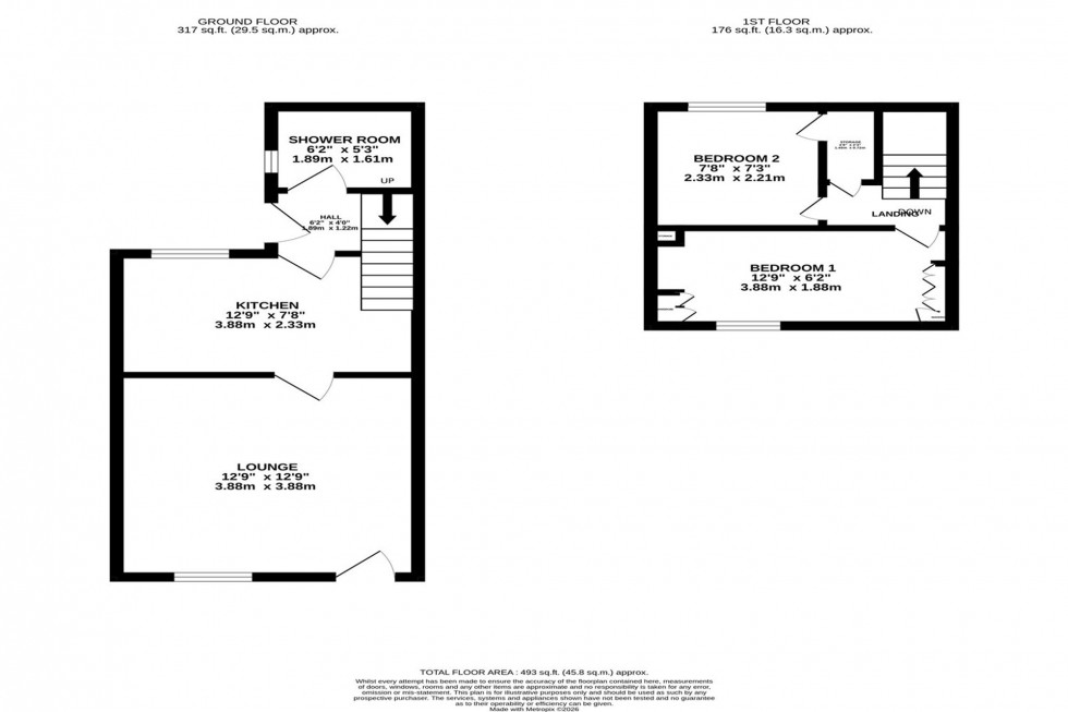 Floorplan for Park Lane, Poynton, SK12