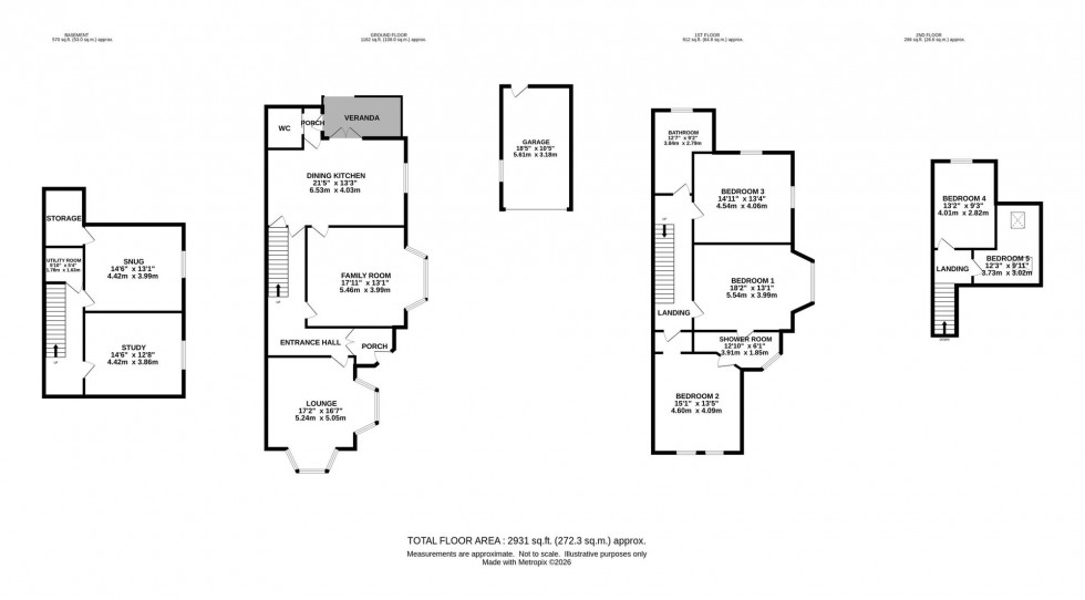 Floorplan for Stamford Road, Alderley Edge, SK9