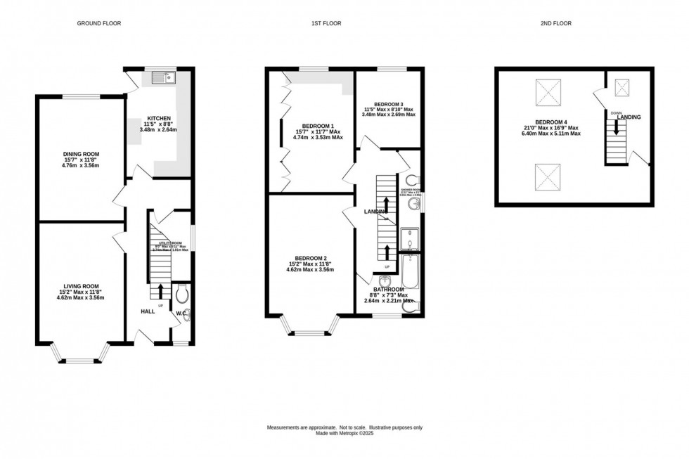 Floorplan for Navigation Road, Altrincham, WA14
