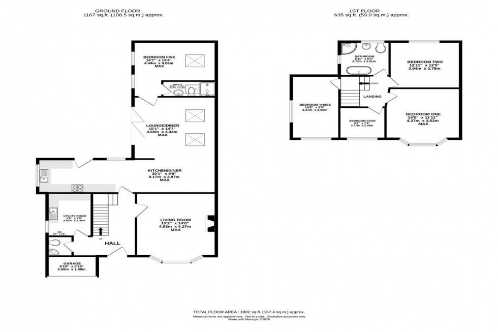 Floorplan for Mauldeth Road, Stockport, SK4