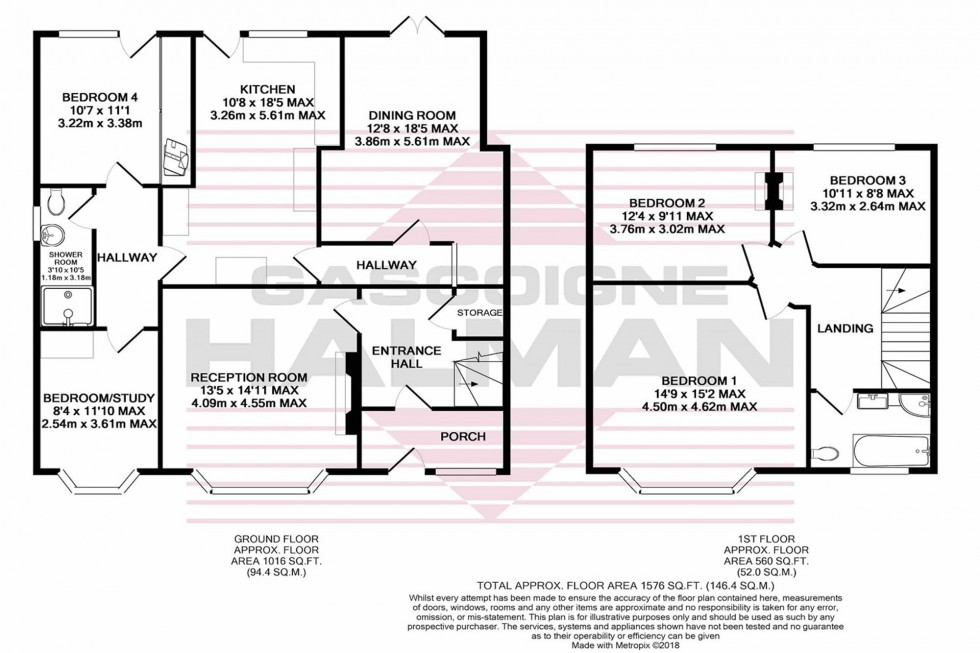 Floorplan for Weston Grove, Stockport, SK4