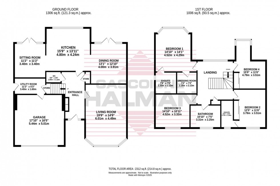 Floorplan for Nimrod Grove, Woodford, SK7
