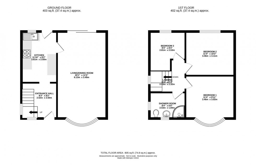 Floorplan for Kingsway, East Didsbury, M20