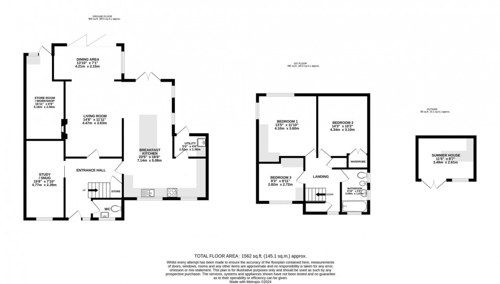 Floorplan for Valley Drive, Handforth, SK9