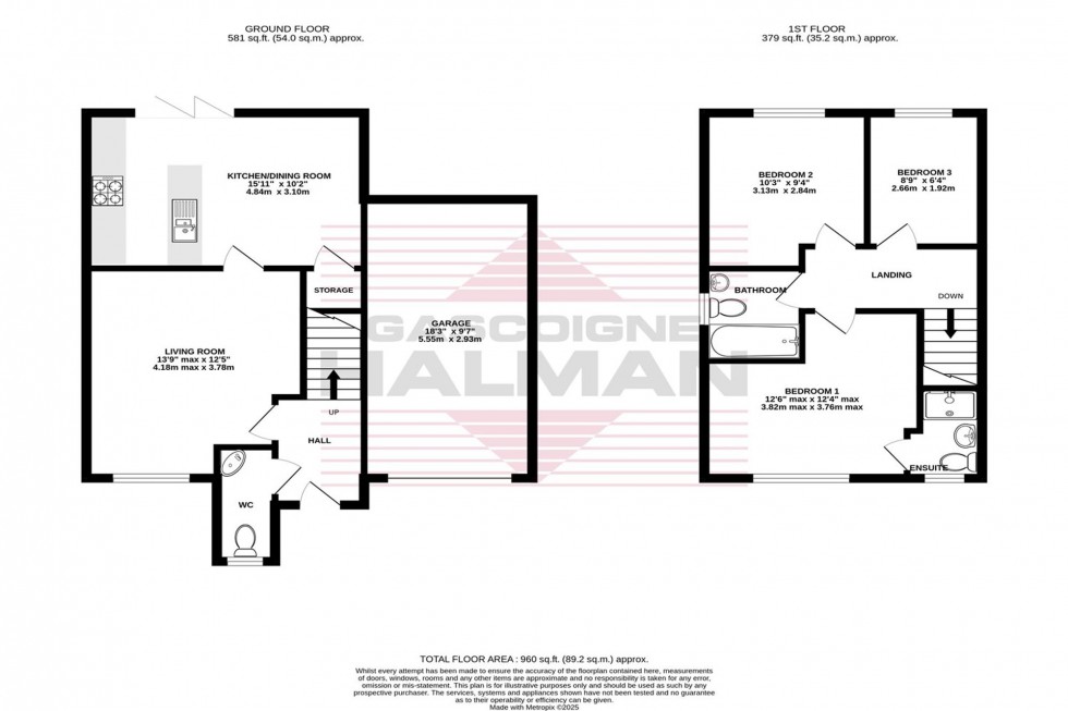 Floorplan for Lomax Gardens, Cheadle Hulme, SK8