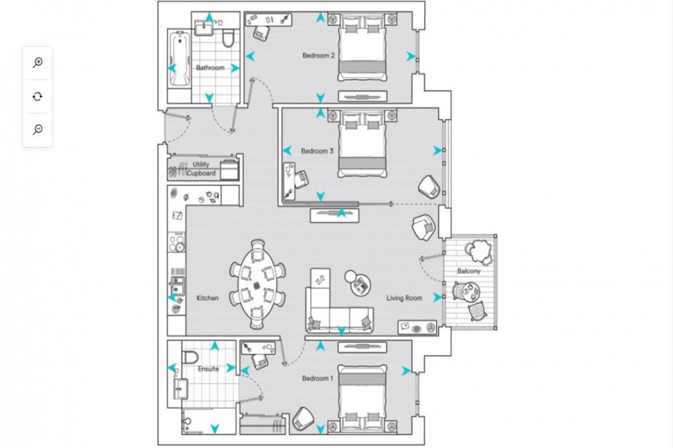 Floorplan for Alderley Road, Chapelwood, SK9