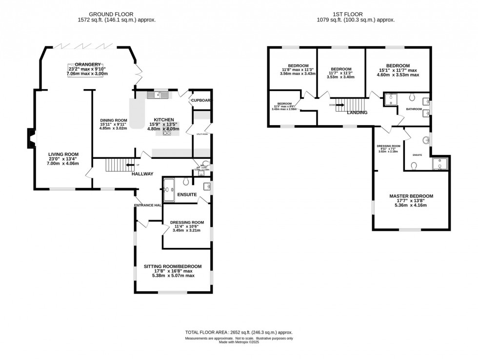 Floorplan for Northwich Road, Cranage, WA16