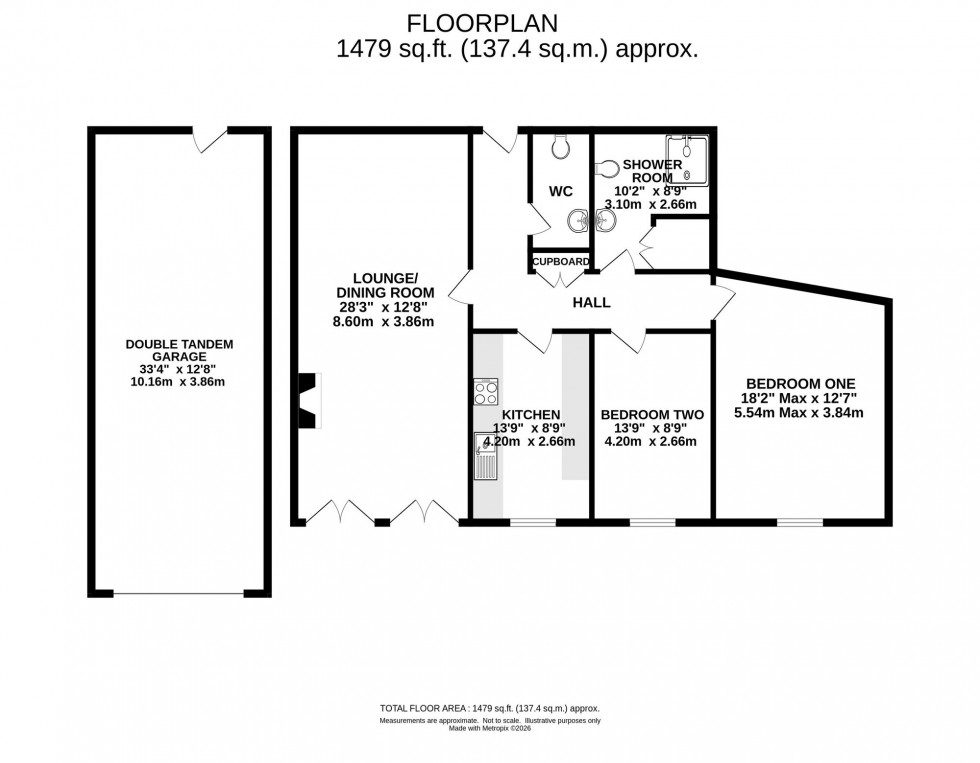 Floorplan for Castle Rise, Prestbury, SK10