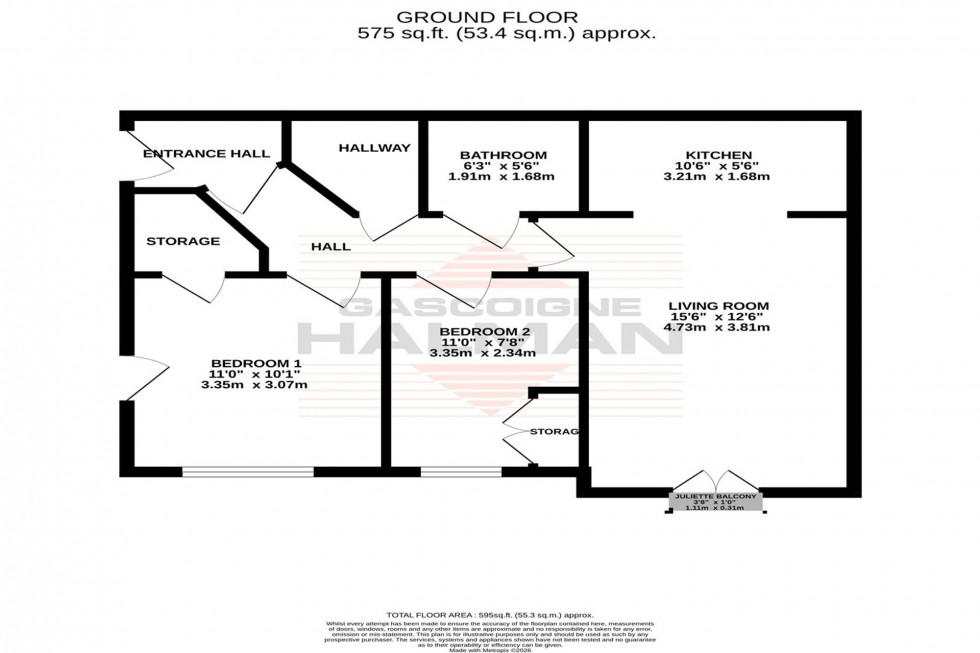Floorplan for Moor Lane, Wythenshawe, M23