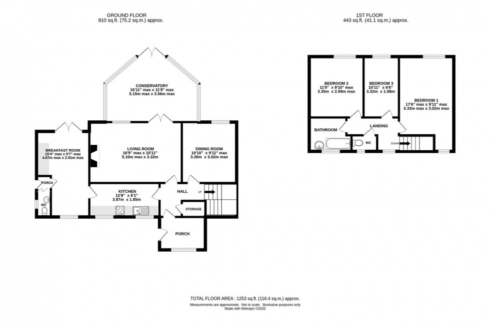 Floorplan for Catchpenny Lane, Lower Withington, SK11