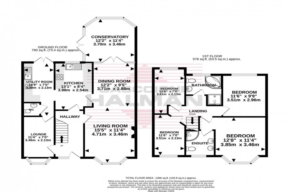 Floorplan for Westwood Road, Heald Green, SK8
