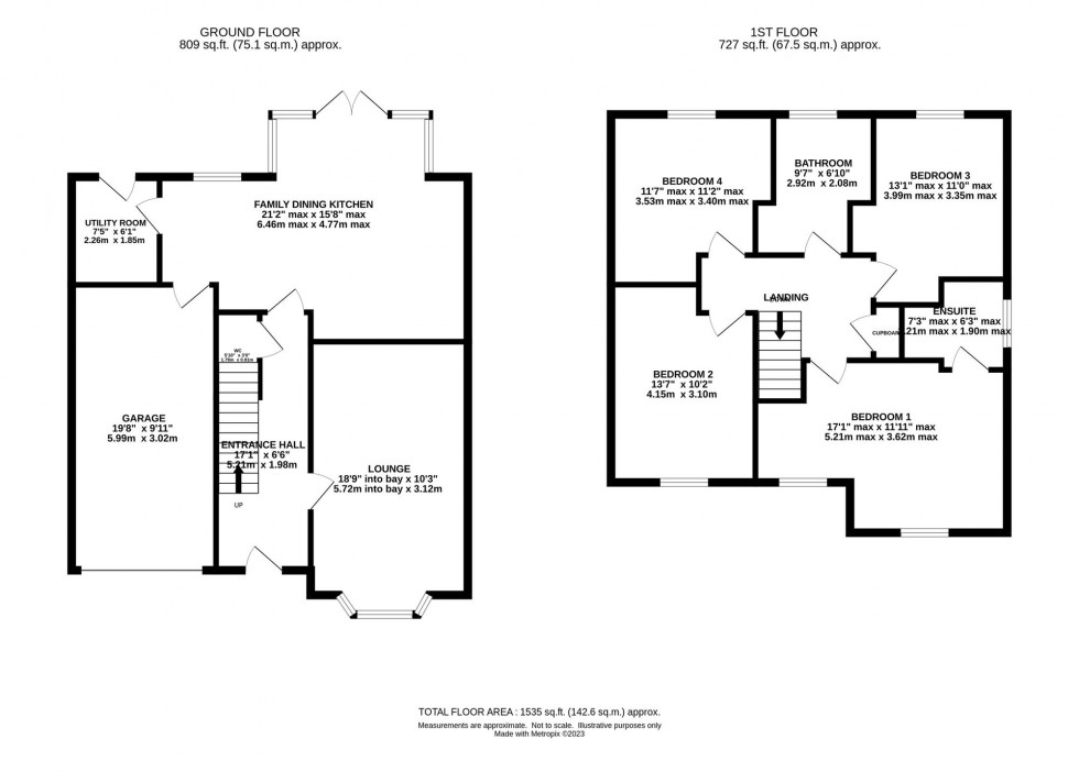 Floorplan for Meadow End Road, Chelford, SK11