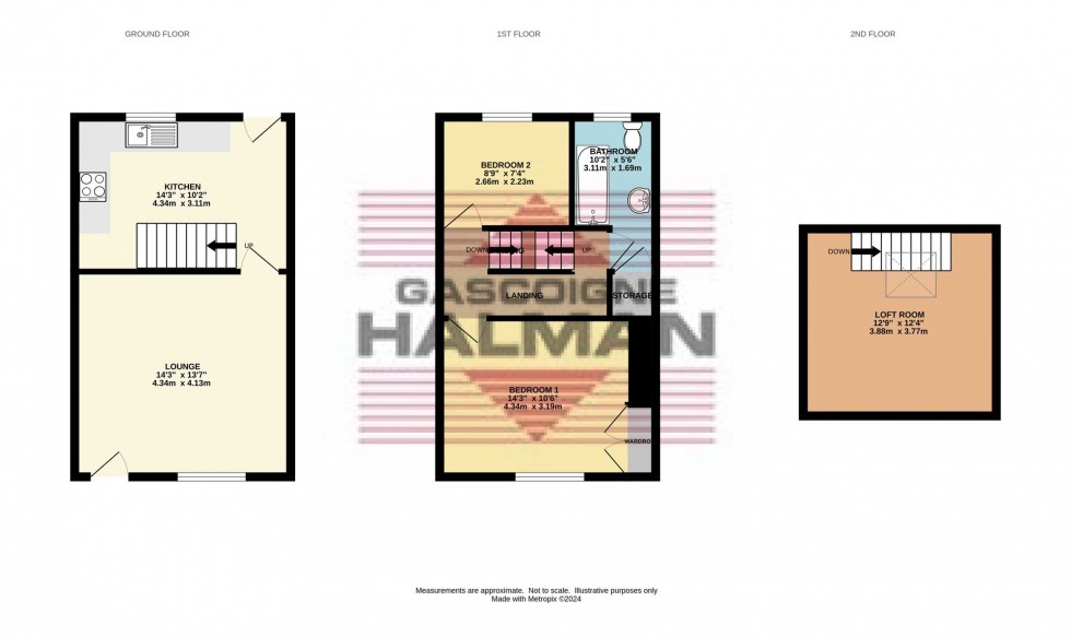 Floorplan for Market Street, Hollingworth, SK14