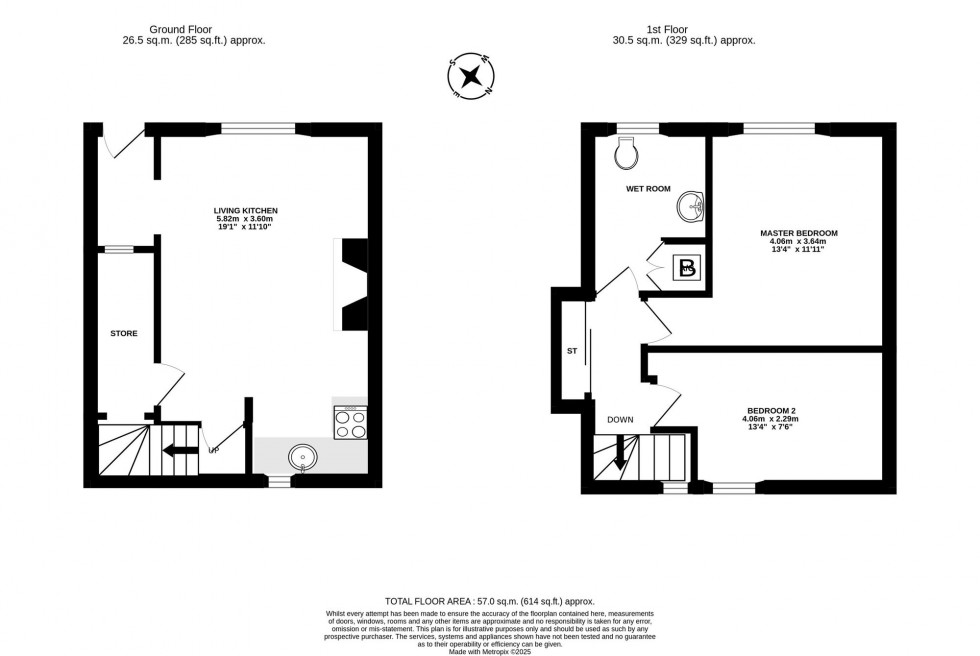Floorplan for Chapel Bank, Kelsall, CW6