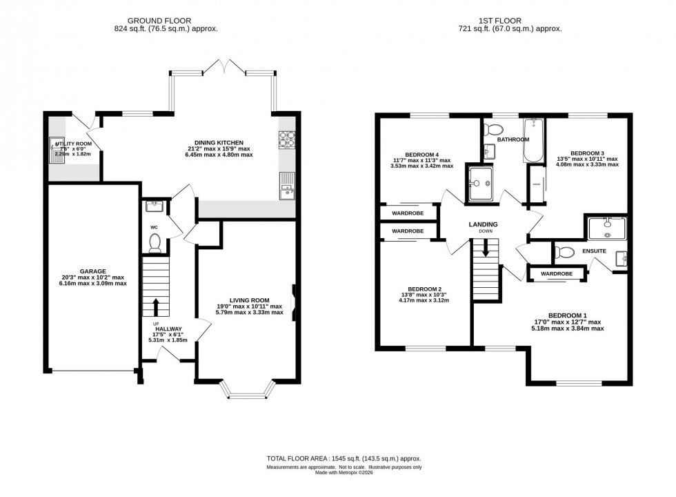 Floorplan for Dixon Drive, Chelford, SK11