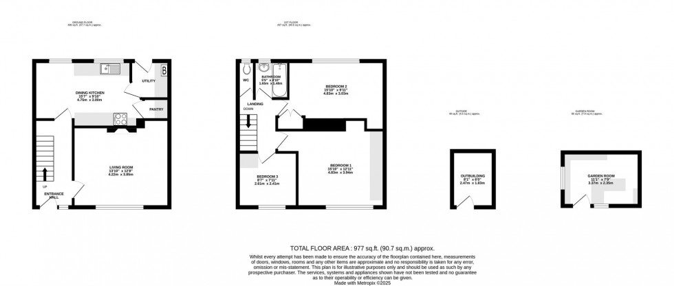 Floorplan for Hampson Crescent, Handforth, SK9
