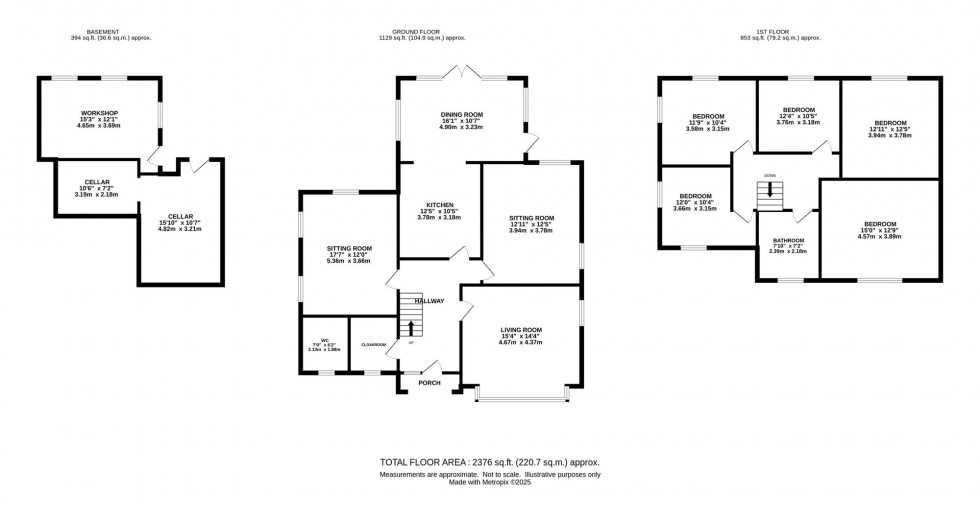 Floorplan for Knowle Road, Mellor, SK6