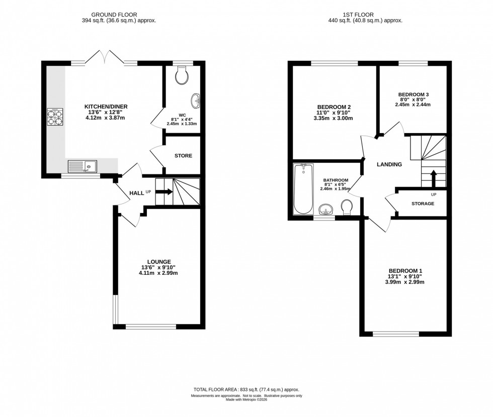 Floorplan for Atlas Place, Manchester, M19