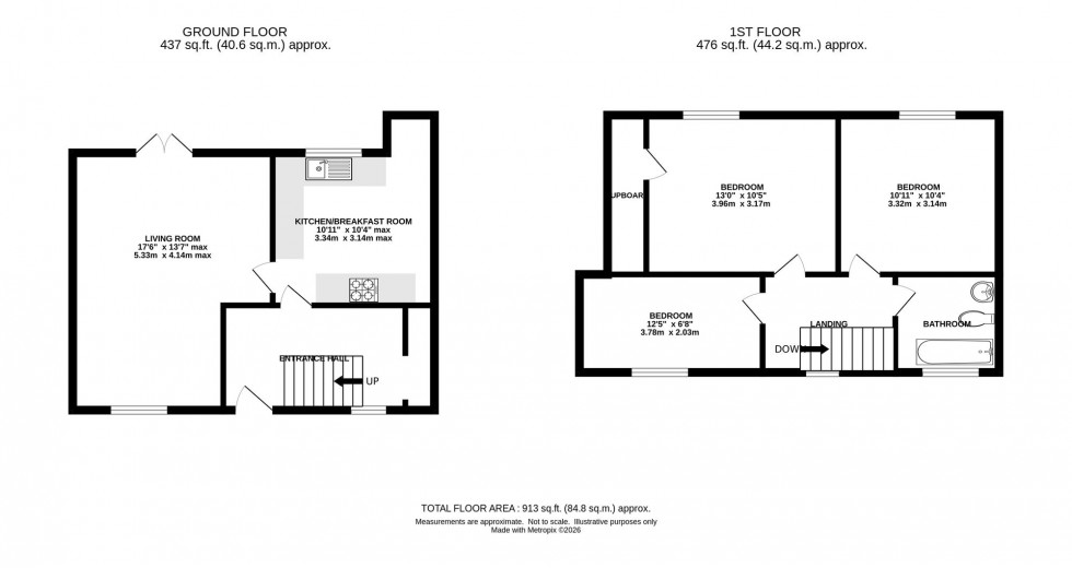 Floorplan for Picton Square, Holmes Chapel, CW4