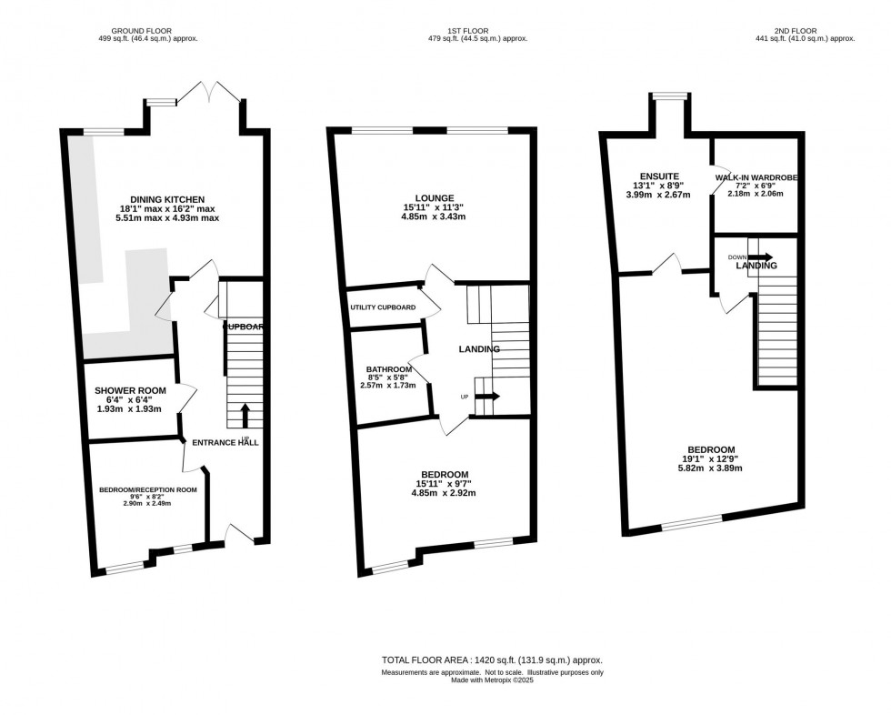Floorplan for Merrymans Lane, Alderley Edge, SK9