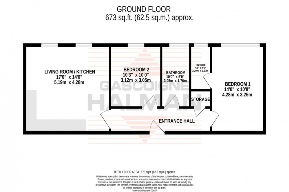 Floorplan for Ashton Lane, Sale, M33