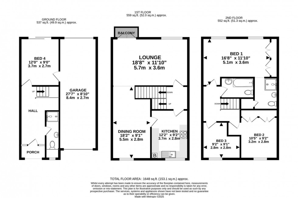 Floorplan for Oakwood Court, Bowdon, WA14