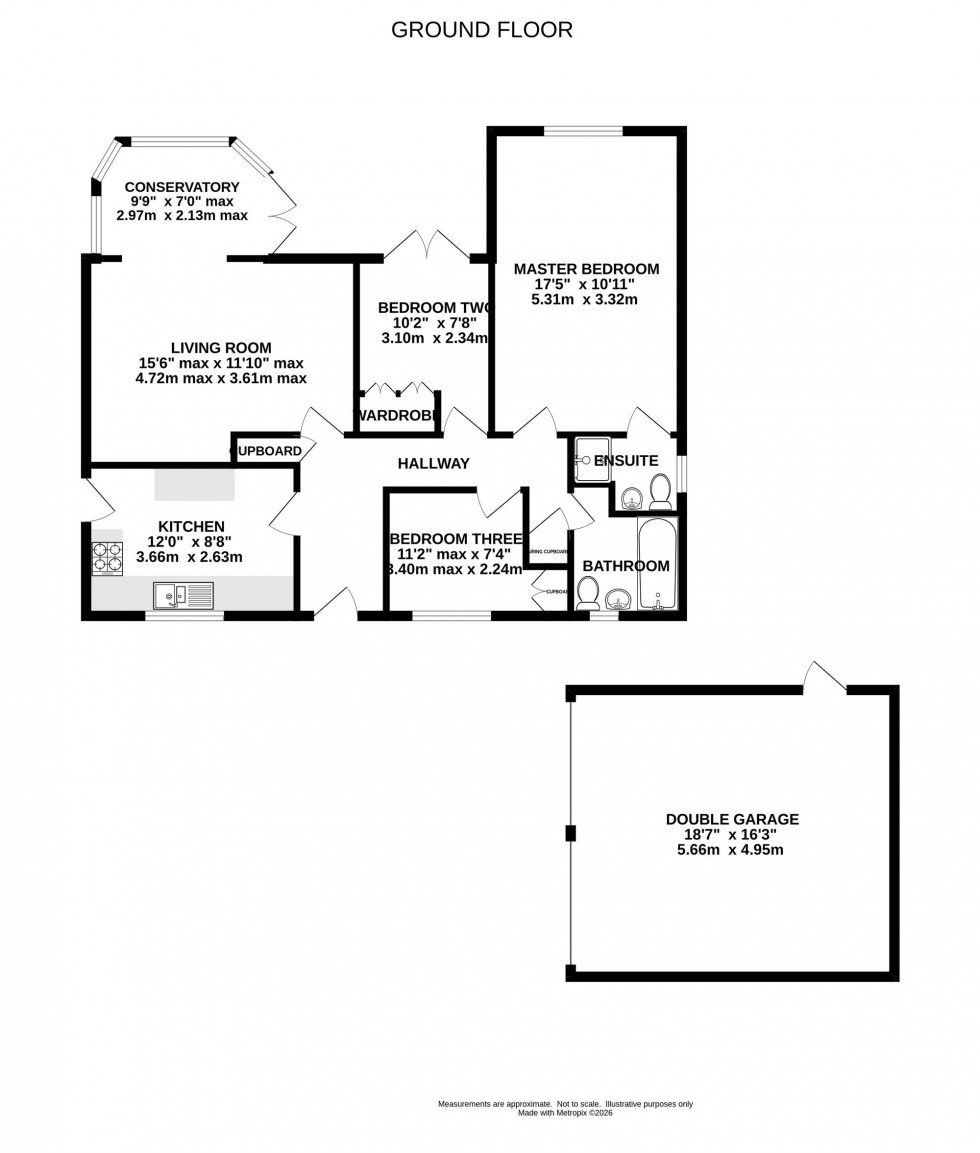 Floorplan for Braemar Close, Holmes Chapel, CW4