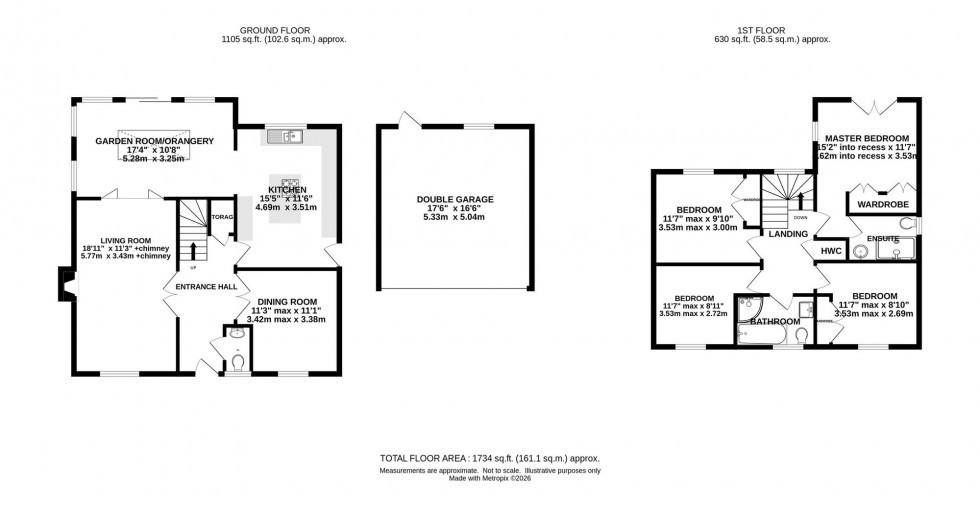 Floorplan for Needham Drive, Cranage, CW4
