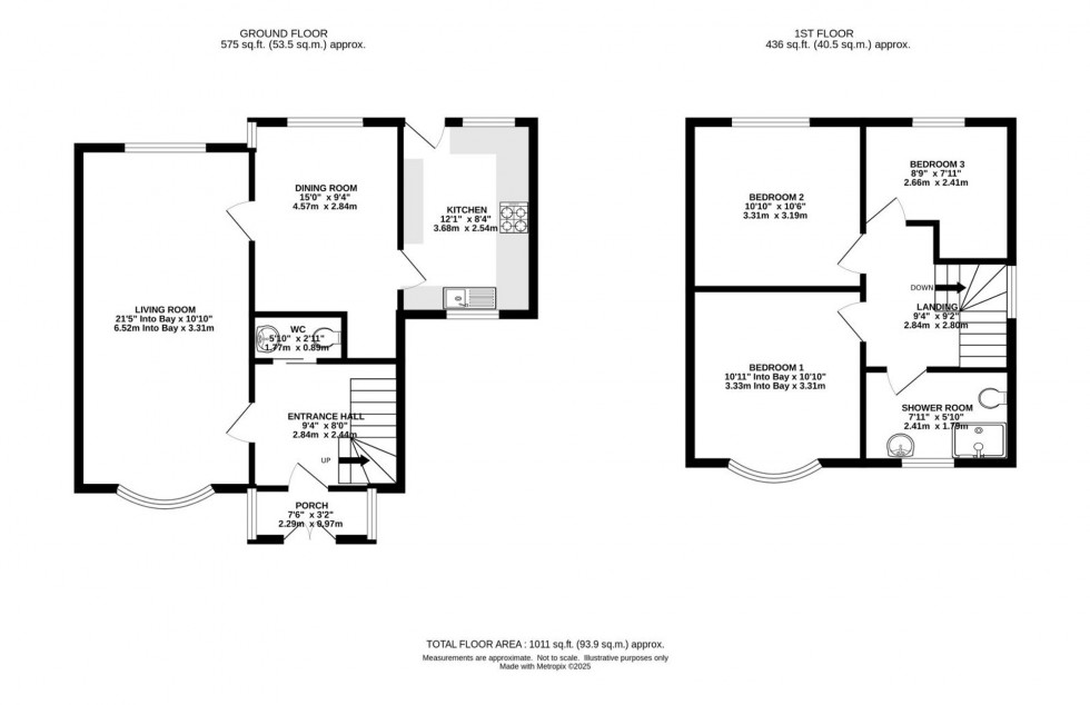 Floorplan for Avalon Drive, Manchester, M20