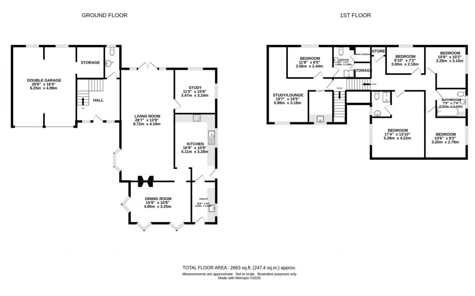 Floorplan for Windlehurst Road, High Lane, SK6