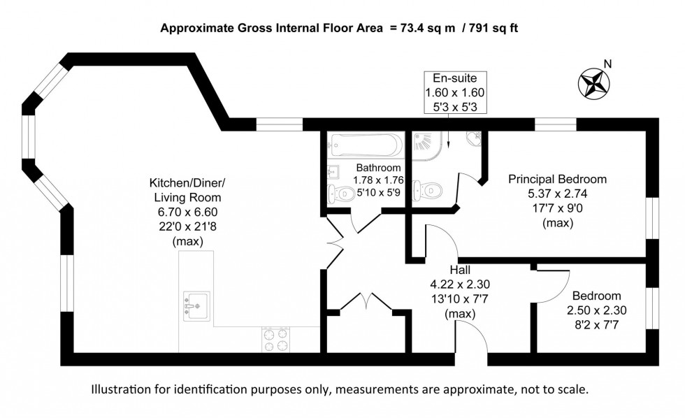 Floorplan for New Road, Lymm, WA13