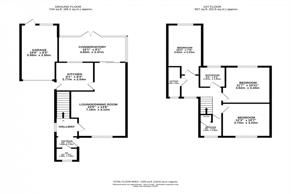 Floorplan for Minor Avenue, Lyme Green, SK11