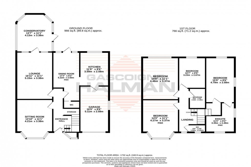 Floorplan for Brooklands Road, Sale, M33
