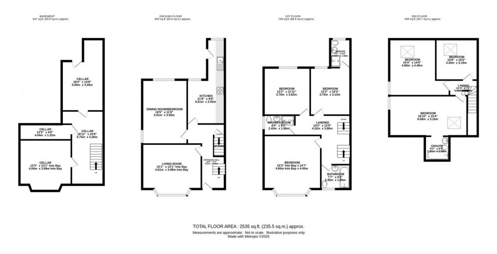 Floorplan for Everett Road, West Didsbury, M20