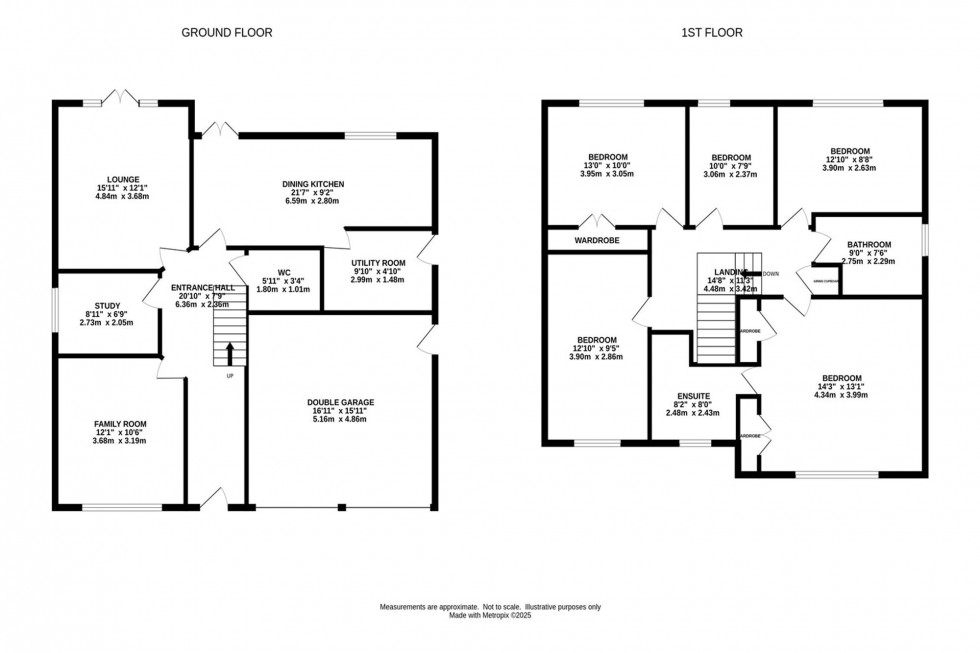 Floorplan for Walton Heath Drive, Macclesfield, SK10